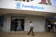 A local bank in rural Kenya A local bank in rural Kenya