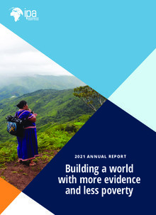 Thumbnail Image of Front Cover of 2021 IPA Annual Report