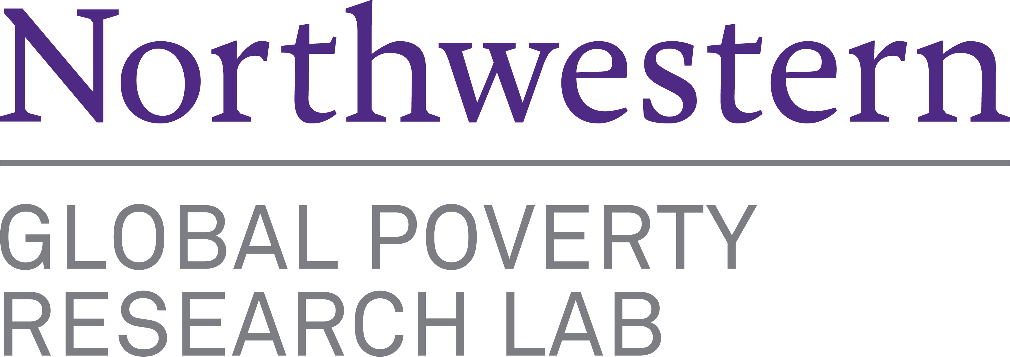 Northwestern University Global Poverty Research Lab (GPRL)