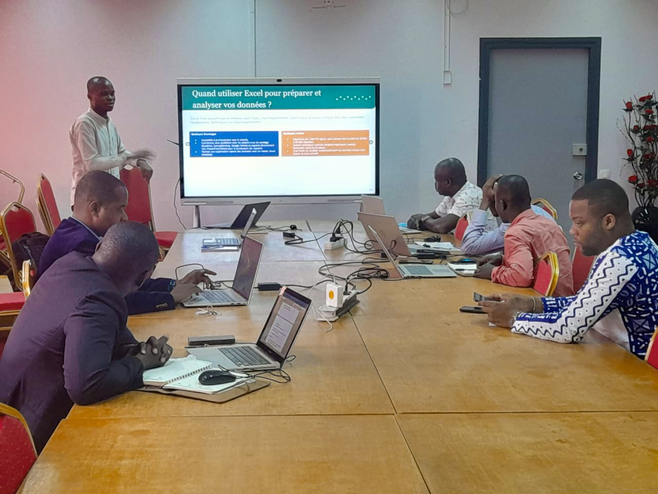 Photo of participants engaging in the session