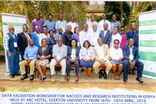NACOSTI Data Validation Workshop NACOSTI Data Validation Workshop
