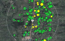 Two-thirds of households in Sub-Saharan Africa lack electricity An arial map of electrical power supply in Kenya