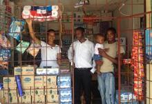 A fertilizer retailer in Tanzania A fertilizer retailer in Tanzania
