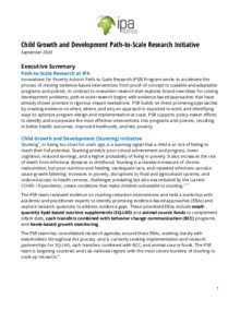 PDF Preview Thumbnail Image of Child Growth and Development Initiative Overview Document