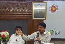 IPA under a jointly held a seminar at the office of the Prime Minister of Bangladesh IPA Bangladesh & Professor Mushfiq Mobarak in Prime Minister’s Office