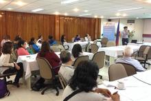 IPA Philippines workshop IPA Philippines workshop