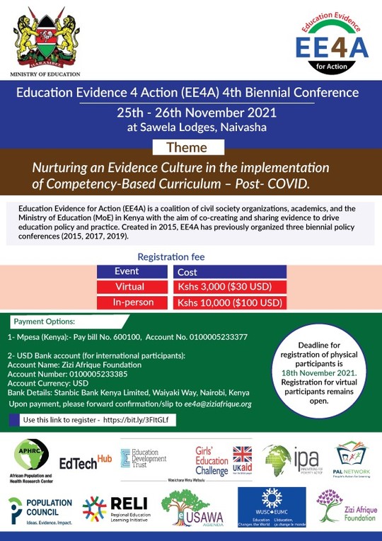 Image of EE4A Conference Poster