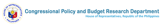 Congressional Policy and Budget Research Department Congressional Policy and Budget Research Department